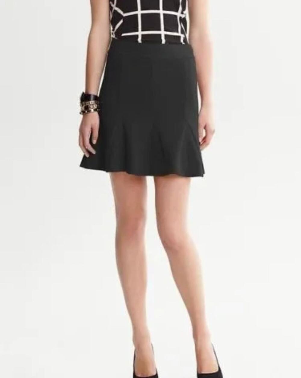 Banana Republic Black Mini Skirt